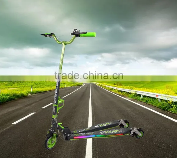 3 flashing wheels swing mobility scooter for adults