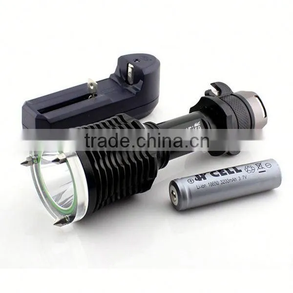 1158 New Design!! XM-L T6 LED Ultra Power Aluminum Torch Light Rescue Hammer Led Falshlight Emergency Safety photo-4