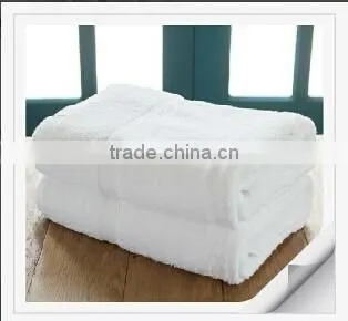 3 Star Hotel Used 32S Soft and Good Water Absorbent White Bath Towels