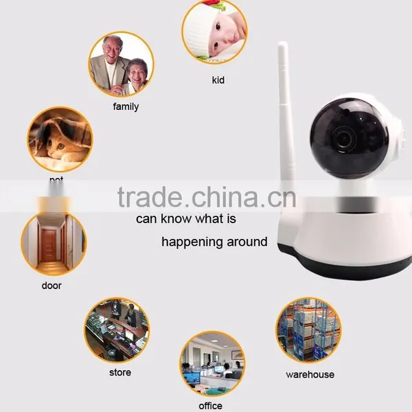 Wireless HD Onvif 1.0 Megapixel Wifi P2P ip Camera Smart Home System photo-3