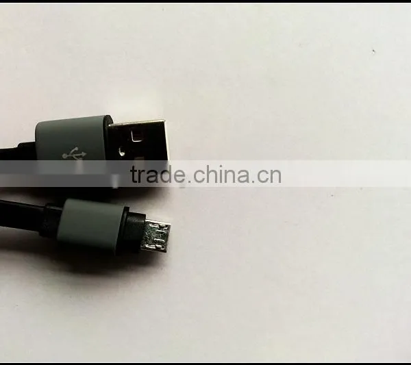 Micro and I5 Flat Usb Cable With Transparent Lid for Mobile photo-3