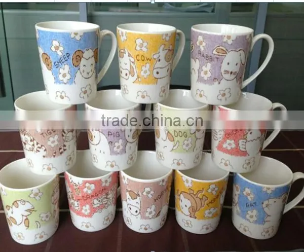 Customization Logo Colors Size Ceramic Mugs With C-handle Supplier's Choice photo-5