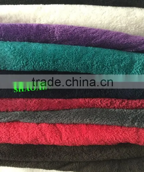 Cotton Velveteen,polar Fleece,plush Fabric,Super Warm Blanket Clothing Inside Lining,fleece Lamb Fur Fabric photo-2