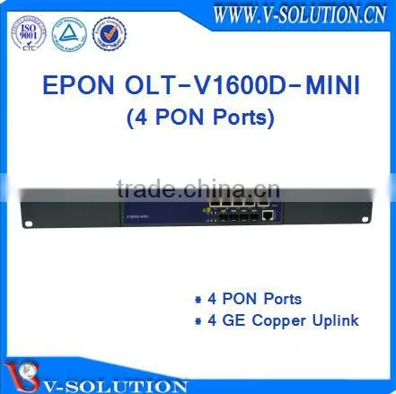 Competitive Price for 1U 4 PON GEPON/GPON OLT Support 256 ONU FTTH OLT photo-2