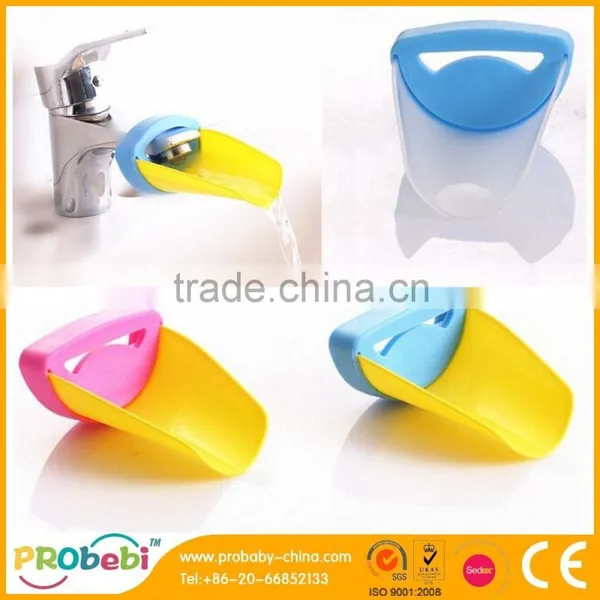 Environmental Silicon Water Guiding Gutter for Child/ Kids Faucet Extender