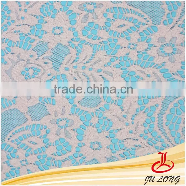 High Quality Fashion Nylon Lace Fabric Wholesale for Lady's Dress