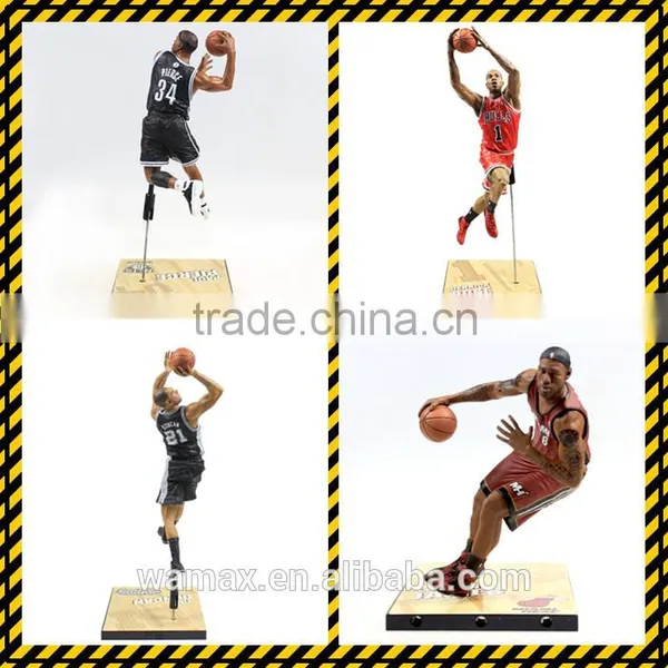 1:6 NBA Players Action Figurines, NBA All Stars Figurines Basketball Athletes