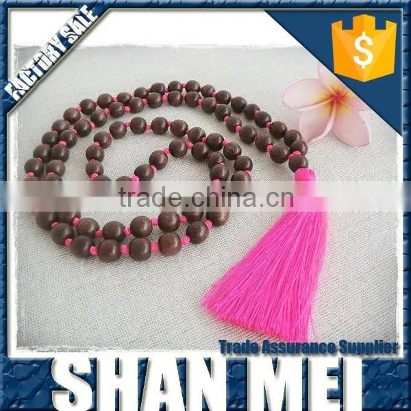 Custom Colorful Tassel Prayer 8mm Beads Bracelets photo-5