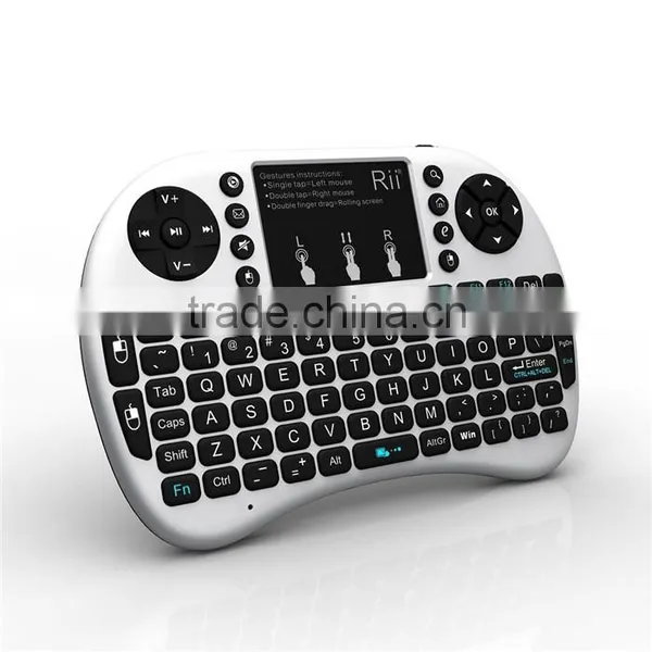 Rii I8+ 2.4G Wireless Mini Keyboard for Google Android Devices With Multi-touch up to 15 Meters photo-2