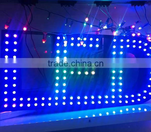 Waterproof IP68 Led String Light WS2811/WS2801/UCS1903 12mm RGB Led Pixel photo-6