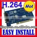 H.264 Dvr Card Dvr Card 1416: HK-808S DVR Card