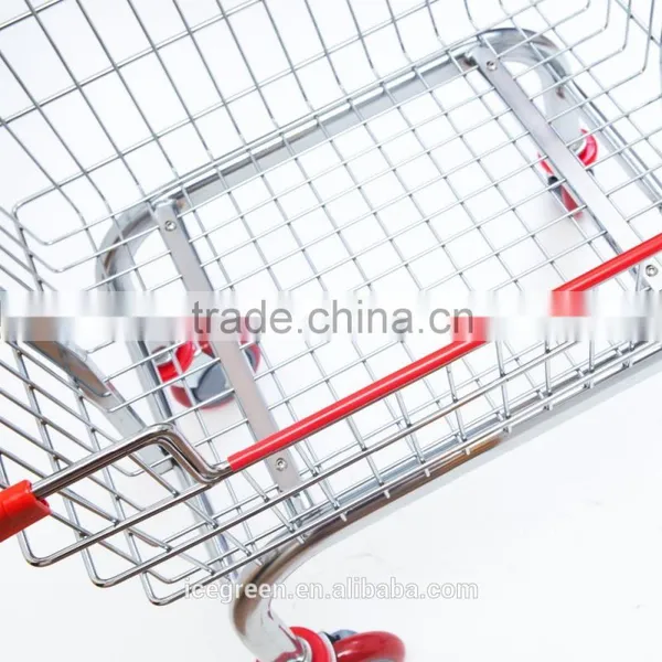 Metal Laundry Cart With Double Pole Rack photo-6
