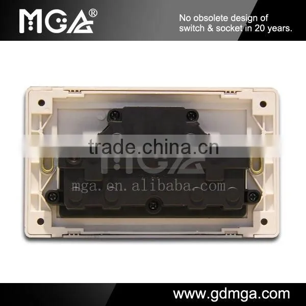 MGA A8 Series Universal Wall Socket With Switch photo-4