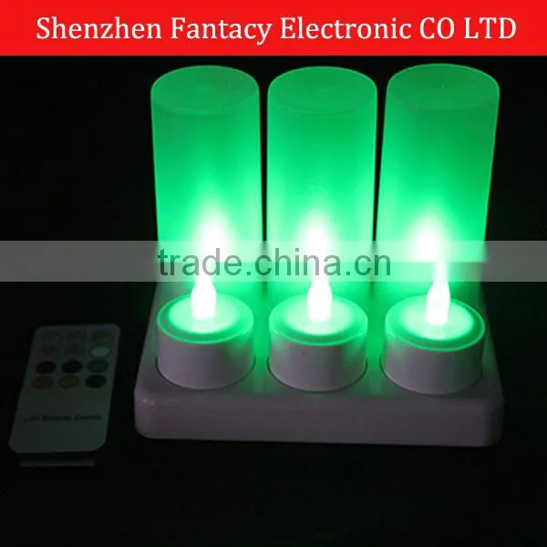 Remote Controlled Rechargeable Led Candle For Christmas photo-3