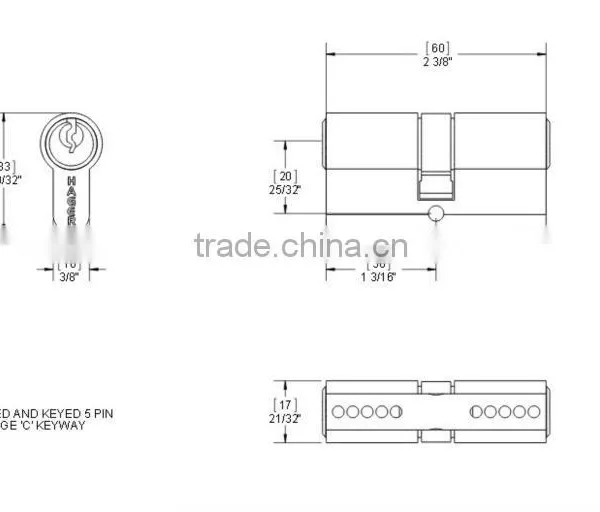 Mortise Lock Door Cylinder With Three Years Warranty photo-2