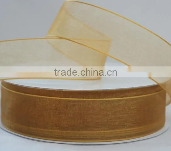 Factory Direct Sale Sheer Organza Ribbon 100% Polyester Organza Ribbon 100% Nylon Sheer Organza Ribbon photo-2