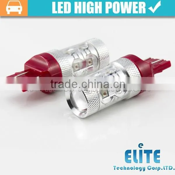 50W Cheapest Red Led Lights Car Bulbs for 7443 photo-2
