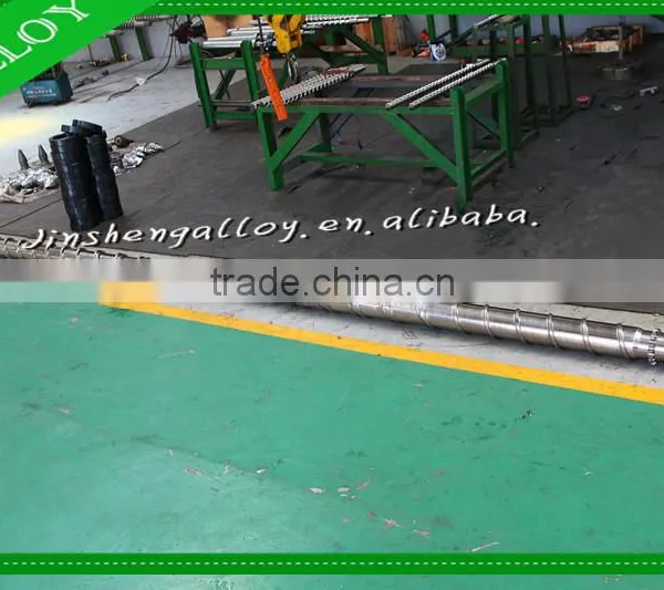 Mix-head Single Bimetallic Screw Barrel for Extruder