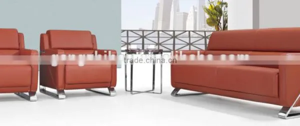 Green Leather Fancy Sectional Sofa Sets 131 G-319 photo-4