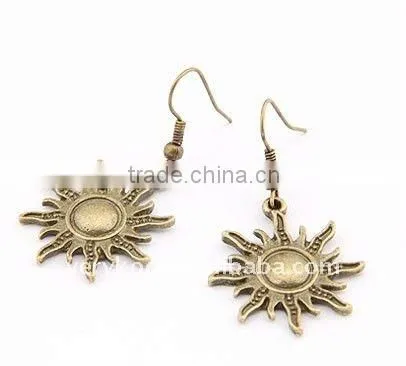 Imitation Jewelry,sun Flower Earring FCM-10030
