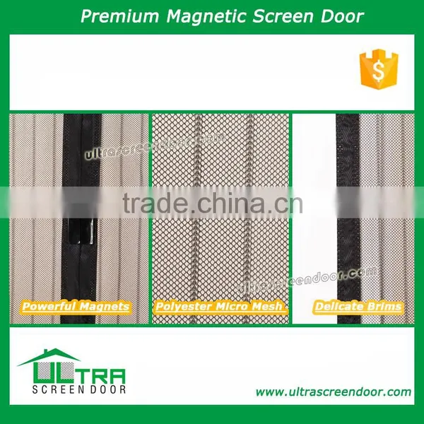 Magic Soft Material Mesh Door Screen Curtain photo-2