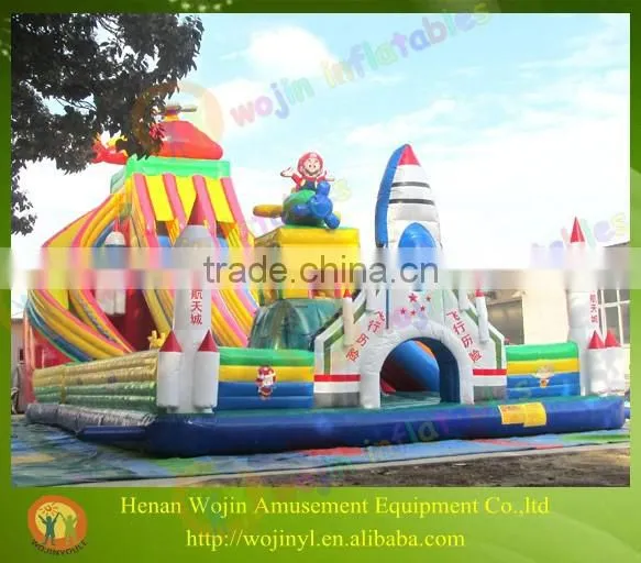 Large Inflatable Fun City Inflatable Climbing Slide Park for Sale photo-2