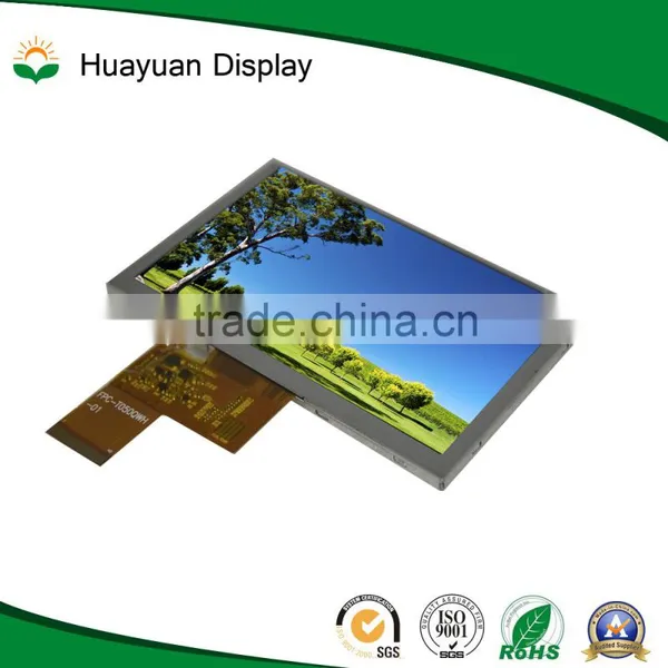 5 Inch Small Size High Brightness LCD Display for Security Monitor