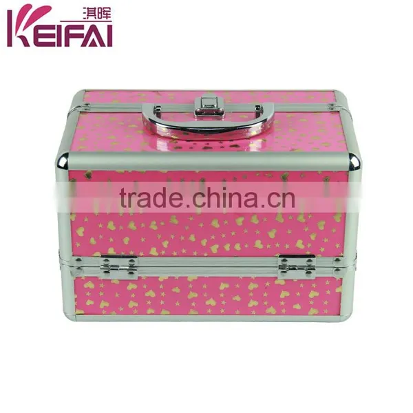 Factory Price New Design Multi-Functional Custom Logo Pvc Cheap Makeup Vanity Cases photo-2