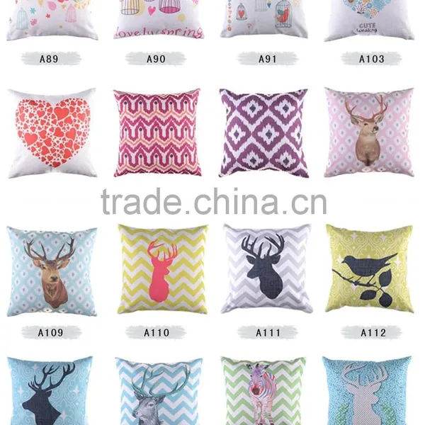 Made in China New Design Handmade Cotton/linen Cushion Cover Wholesale photo-3
