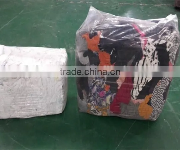 Mixed White and Colour T-shirt Rag photo-3