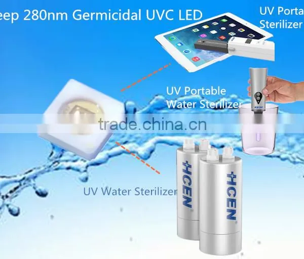Factory Price Deep 265nm 275nm Germicidal UVC LED For UV Sterilizer photo-6