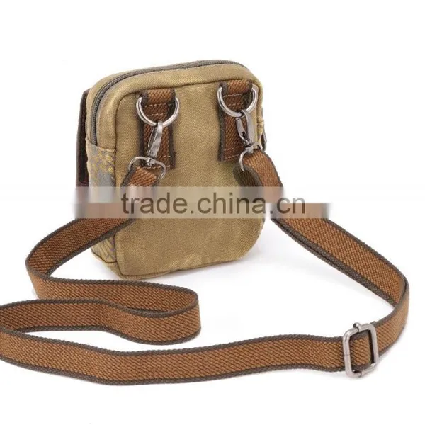 Leisure Men's Canvas Messenger Bag Design Retro Sling Bags Classic Cross Body Bag photo-5