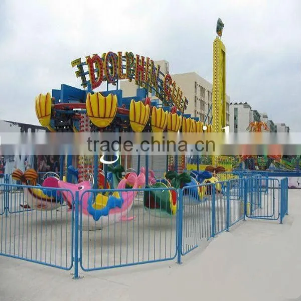 Christmas Carnival Rides New Carousel With Sea Horse for Sale photo-3