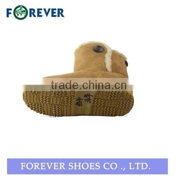 Hot Sell Child Snow Boots With Button photo-2