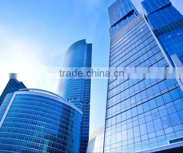 6000 Series Extrusion Aluminum Frameless Double Glass Curtain Wall photo-4