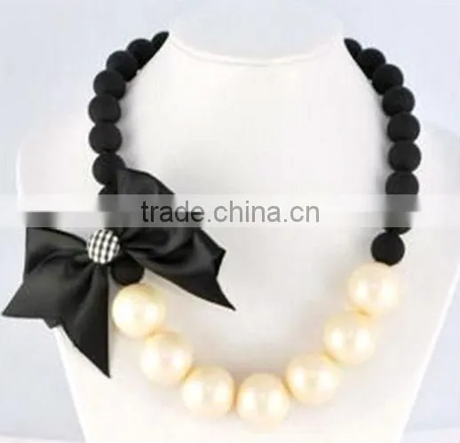 2914 Newest With Acrylic Beeds Fashion Necklace