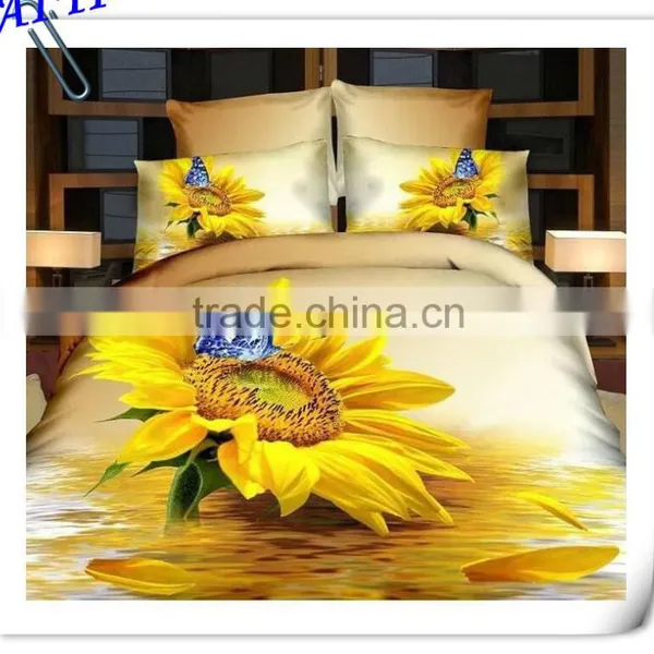4 Pcs Home Textile Cotton Bedding Set Blanket Cover 3d Duvet Cover Set Bed Linen Set Made in China photo-3