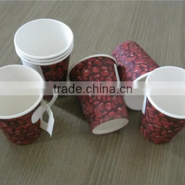 Disposable Coffee Paper Cup With Lid photo-5