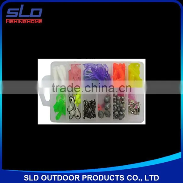Fishing Accessories Kit for Kids Fishing With Plastic Box photo-2