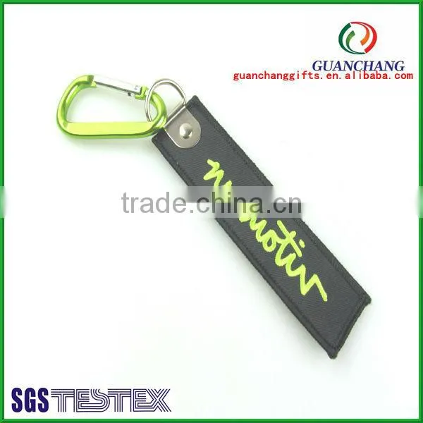 New Hot Products on the Market Woven Embroidered Lanyard With Carabiner,promotional Gift Items