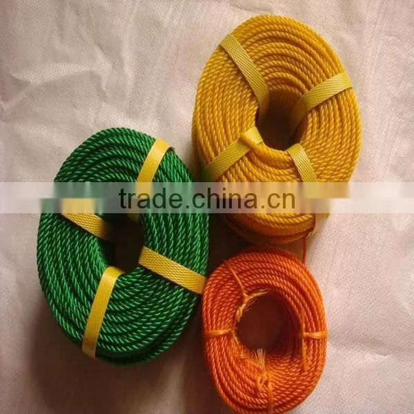 100% New Material Twisted PE Rope for Marine Port photo-2