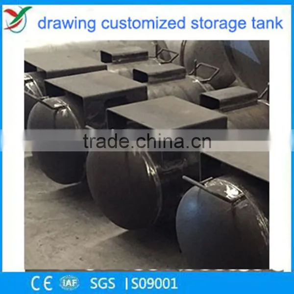 Professional Manufacture Carbon Stee Gas Tank With Green Color photo-4