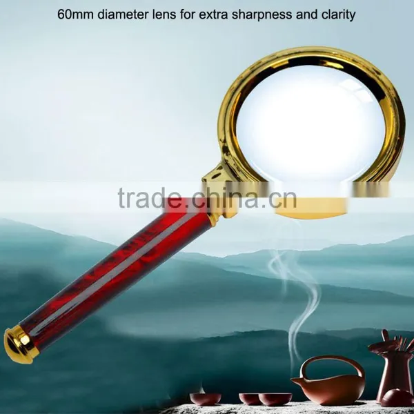 HD 80mm / 60mm Diameter Hand Held Reading Magnifier 10X Magnifying Glass Lens Jewelry Loupes photo-4
