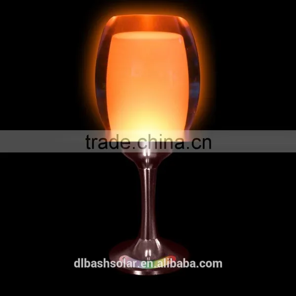 Gift of Christmas LED Cute Wine Glass RGB Glass Light photo-3