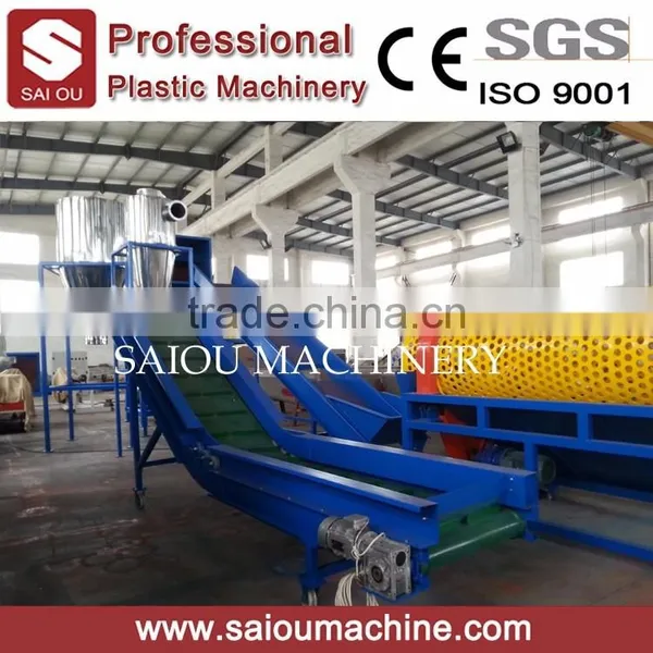 300-2000kg/h Hdpe Milk Bottle Washing Line/pe Pp Bottle Recycling Line photo-2