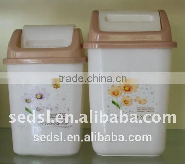 Plastic Wastepaper Basket Waste Bin,trash Cans ,Wholesale photo-3