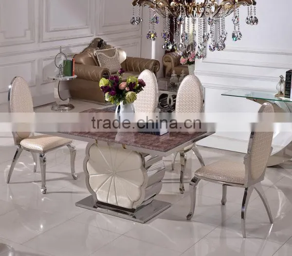 TH385 Popular Customized Stainless Dining Table XCY photo-5