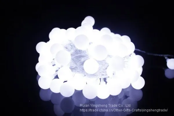 Лампочные гирлянды LED для украшения на Рождество, произведенные на заводе, украшение для праздников photo-3