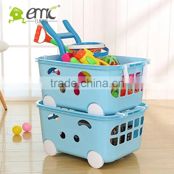 Plastic Storage Container With Wheels and Handles for Sale photo-2