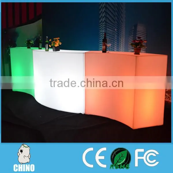 High Top LED Bar Counter Nightclub Bar Counter photo-4